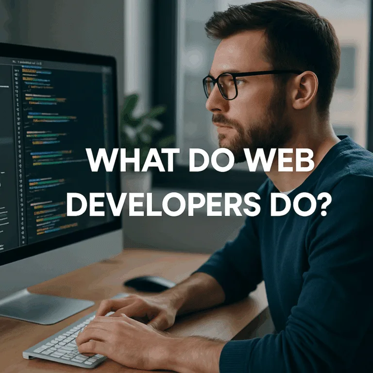 Web Developers Do