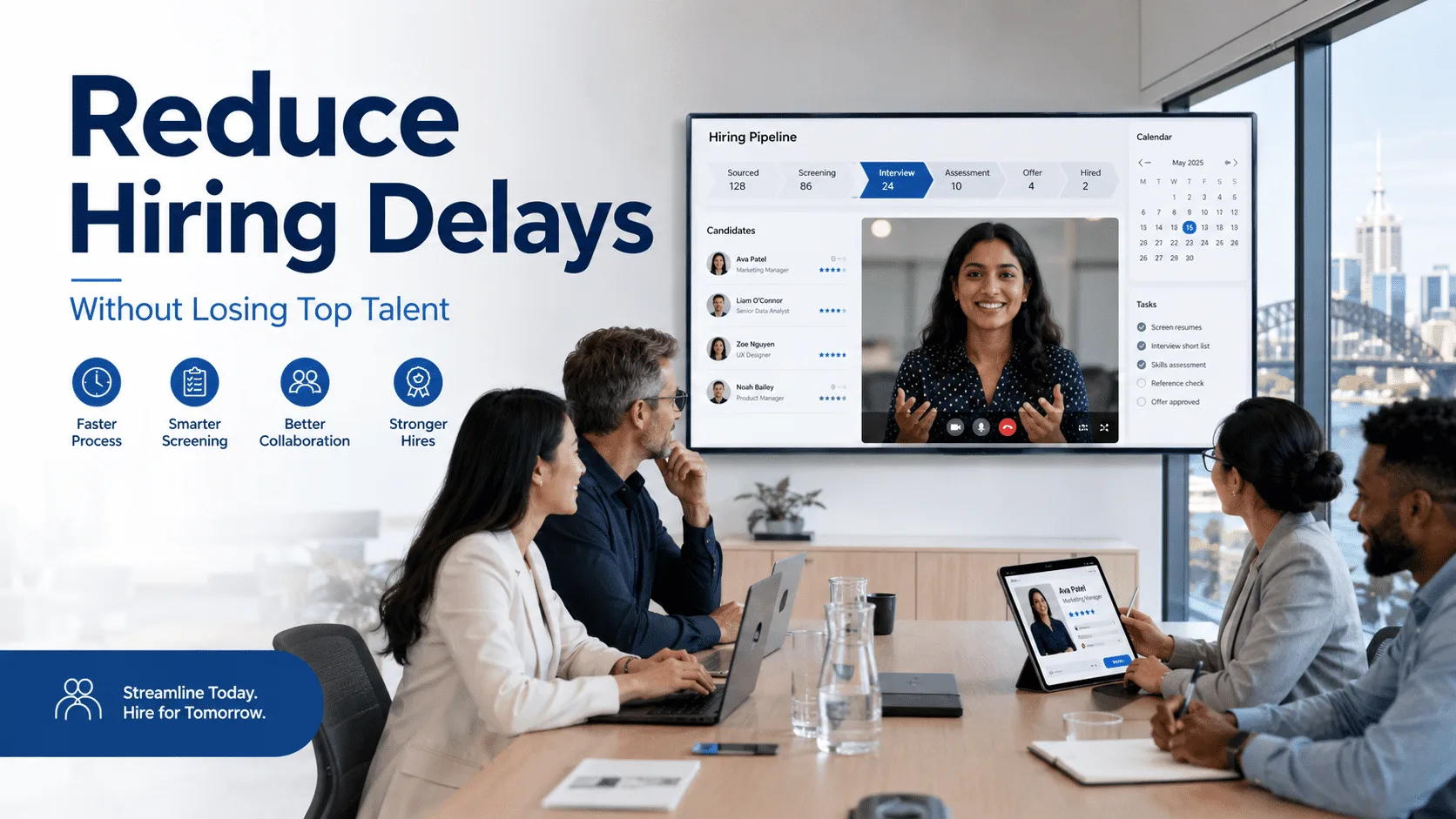 Reduce Hiring Delays